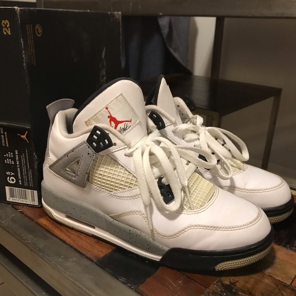 Nike/Jordan cement 4’s (from two years ago)
